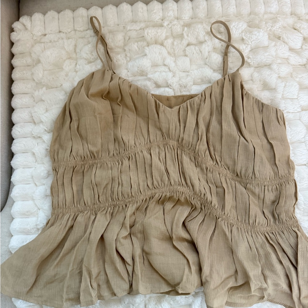 Women's Tan Tank Top